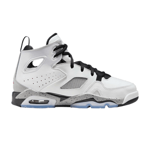 Air Jordan Flight Club 91 GS 'White Metallic Silver'