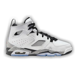 Air Jordan Flight Club 91 GS 'White Metallic Silver'