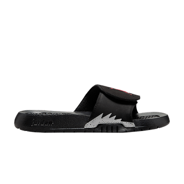 Air Jordan Hydro 5 Retro Slide GS 'Black Metallic'