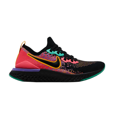Nike Wmns Epic React Flyknit 2 'Black Ember Glow'