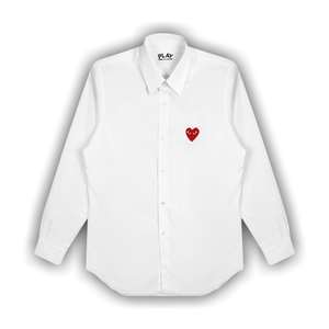 Comme des Garçons PLAY Woven Shirt 'White'