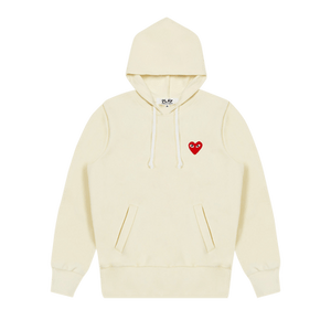Comme des Garçons PLAY Hoodie 'Ivory'