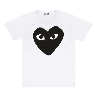 Comme des Garçons PLAY Black Heart T-Shirt 'White'