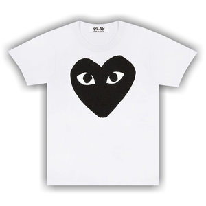 Comme des Garçons PLAY Black Heart T-Shirt 'White'