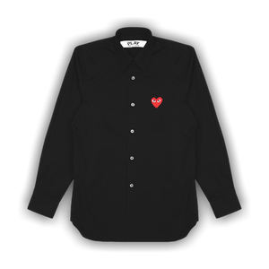 Comme des Garçons PLAY Woven Shirt 'Black'