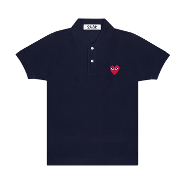 Comme des Garçons PLAY Heart Polo 'Navy'
