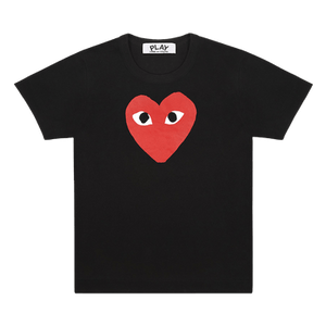 Comme des Garçons PLAY Red Heart T-Shirt 'Black'