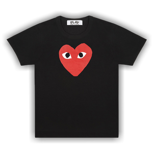 Comme des Garçons PLAY Red Heart T-Shirt 'Black'
