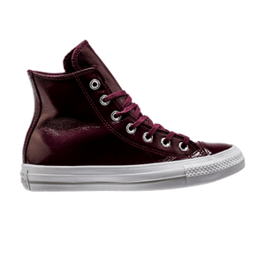 Converse Wmns Chuck Taylor All Star Crinkled Patent Leather Hi 'Dark Sangria'