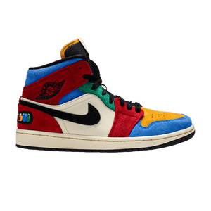 Blue The Great x Air Jordan 1 Mid 'Fearless'