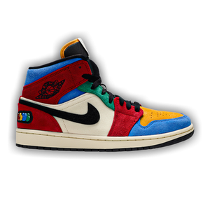 Blue The Great x Air Jordan 1 Mid 'Fearless'