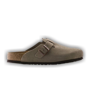 Birkenstock Wmns Boston Soft Footbed 'Taupe'