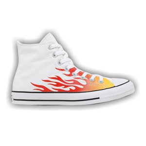 Converse Chuck Taylor All Star High 'Archive Print - White Flame'