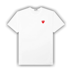 Comme des Garçons PLAY Heart T-Shirt 'White'