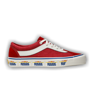 Rhude x Vans Bold Ni 'California Plate - Red'