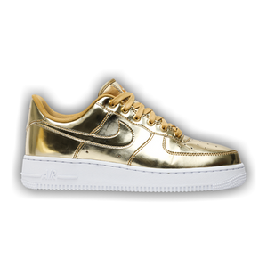 Nike Wmns Air Force 1 SP 'Liquid Metal - Gold'