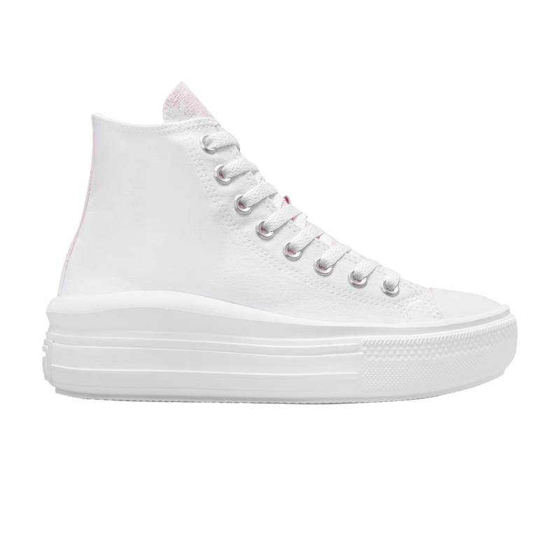 Converse Wmns Chuck Taylor All Star Move High 'Hybrid Floral - White Pink Foam' 571577C