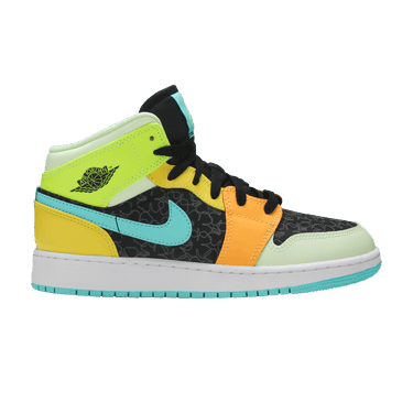 Air Jordan 1 Mid SE GS 'Clover'