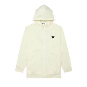 Comme des Garçons PLAY Zip-Up Hoodie 'Yellow'