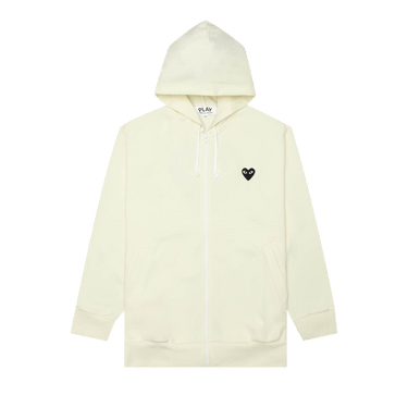 Comme des Garçons PLAY Zip-Up Hoodie 'Yellow'
