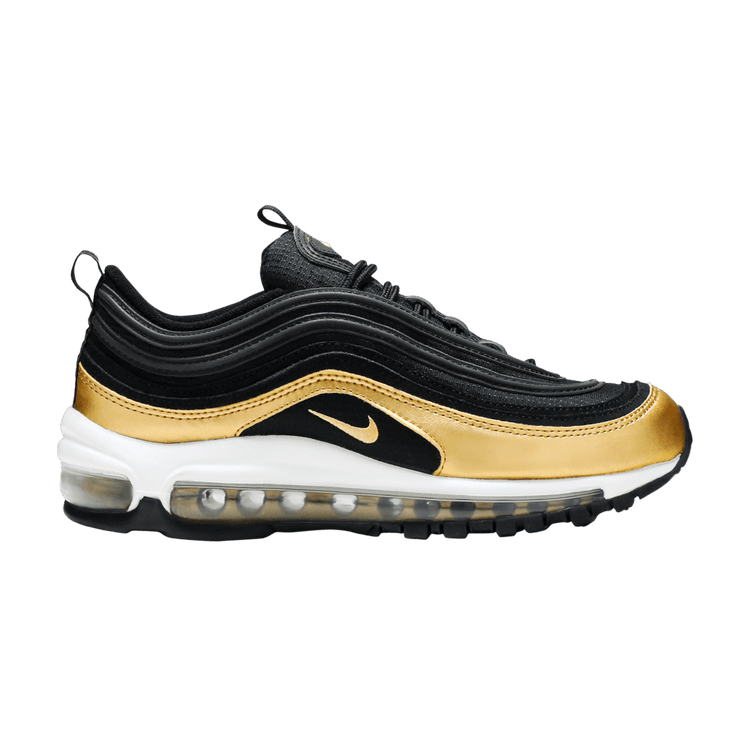 Nike Air Max 97 GS 'Black Metallic Gold' 921522 014