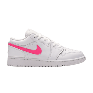 Air Jordan 1 Low GS 'White Neon'