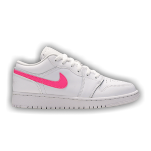 Air Jordan 1 Low GS 'White Neon'