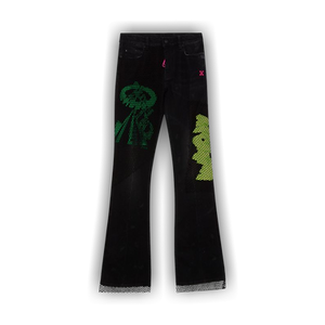 Off-White Vintage Skinny Stacked Jeans 'Black'