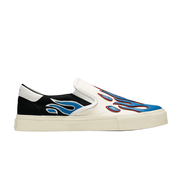 Amiri Slip-On 'Flame - Black White Blue' S0F23149CL BWB