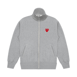 Comme Des Garçons Play Crewneck Sweatshirt 'Grey'