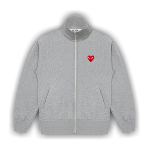 Comme Des Garçons Play Crewneck Sweatshirt 'Grey'