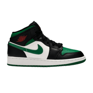 Air Jordan 1 Mid GS 'Black Pine Green'