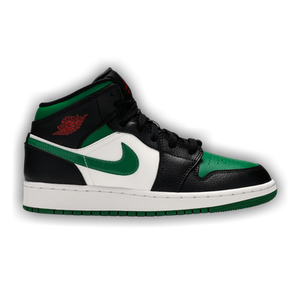 Air Jordan 1 Mid GS 'Black Pine Green'