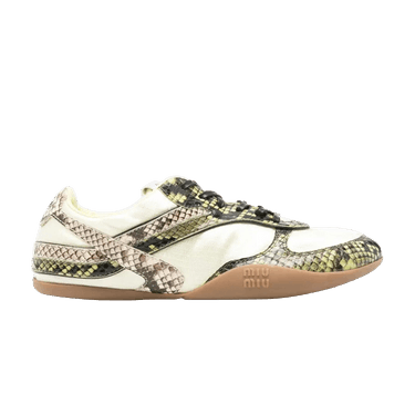 Miu Miu Wmns Python Print Sneakers 'Ananas Felce'