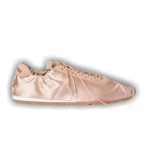 Miu Miu Wmns Plume Raso Sneaker 'Cipria'