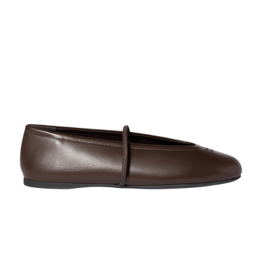 Miu Miu Wmns Ballerina 'Dark Brown'