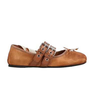 Miu Miu Wmns Ballerina 'Caramel'