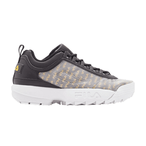 Fila Wmns Disruptor 2 'Clear Logos - Black White Gold'