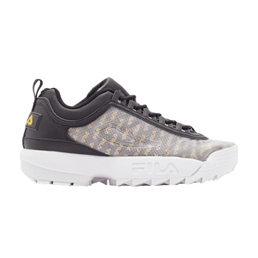 Fila Wmns Disruptor 2 'Clear Logos - Black White Gold'