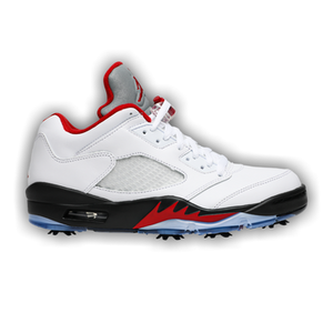 Air Jordan 5 Low Golf 'White Fire Red'