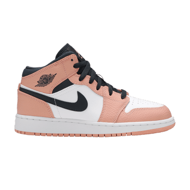 Air Jordan 1 Mid GS 'Pink Quartz'