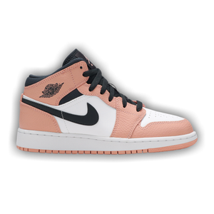 Air Jordan 1 Mid GS 'Pink Quartz'