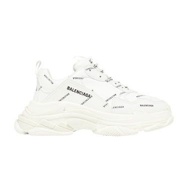Balenciaga Triple S Sneaker 'Allover Logo - White'