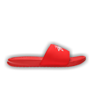 Stussy x Nike Benassi 'Habanero Red'