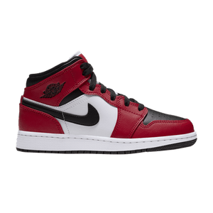 Air Jordan 1 Mid GS 'Chicago Black Toe'