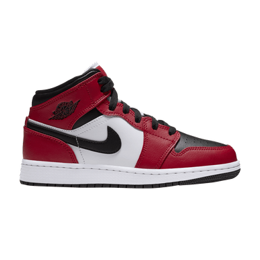 Air Jordan 1 Mid GS 'Chicago Black Toe'