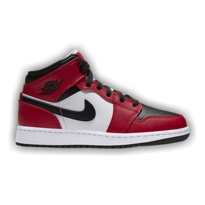 Air Jordan 1 Mid GS 'Chicago Black Toe'