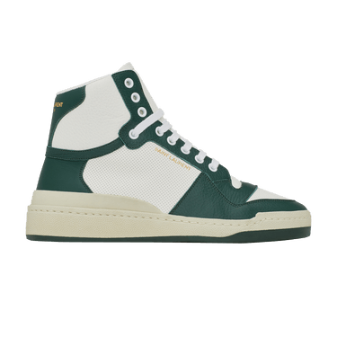 Saint Laurent SL-24 Mid 'White Dark Green'