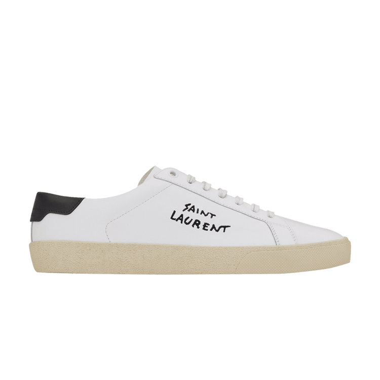 Saint Laurent Wmns Court Classic SL/06 Low 'Optic White Black' 2021 610649 08G10 9061