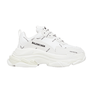 Balenciaga Wmns Triple S Sneaker 'All Over Logo - White'